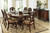 7PC Expandable Round Dining Table Set