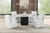Zoe 54" Round Marble Dining Table Set Zoe 54" Round Marble Dining Table Set
