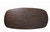 modern oval dining table solid wood