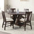 Noah 54" Round Dining Table Set in Espresso