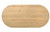 Oval table top