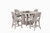 Monarch counter height dining table for 4
