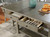 Counter height table with drawers for utensils 