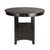 42 inch round counter heigh table extends to 60 inch oval