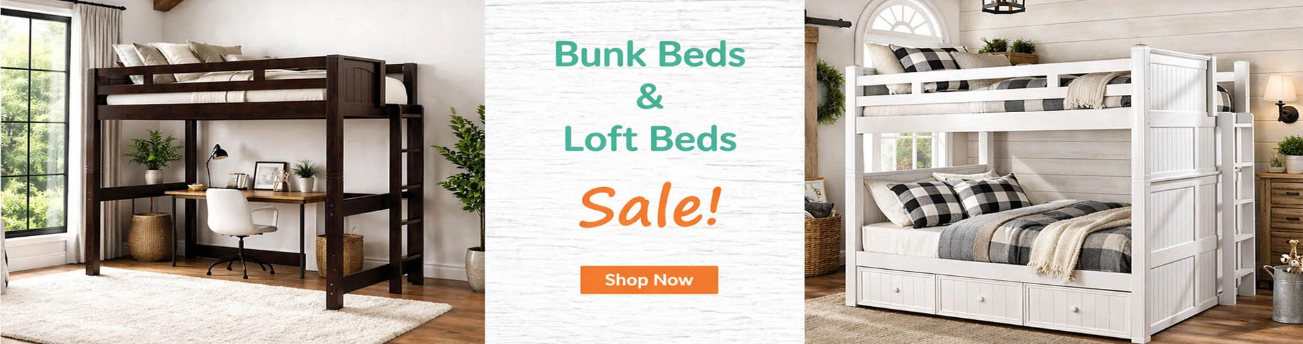 Bunk Beds and Loft Beds for Kids and Adults