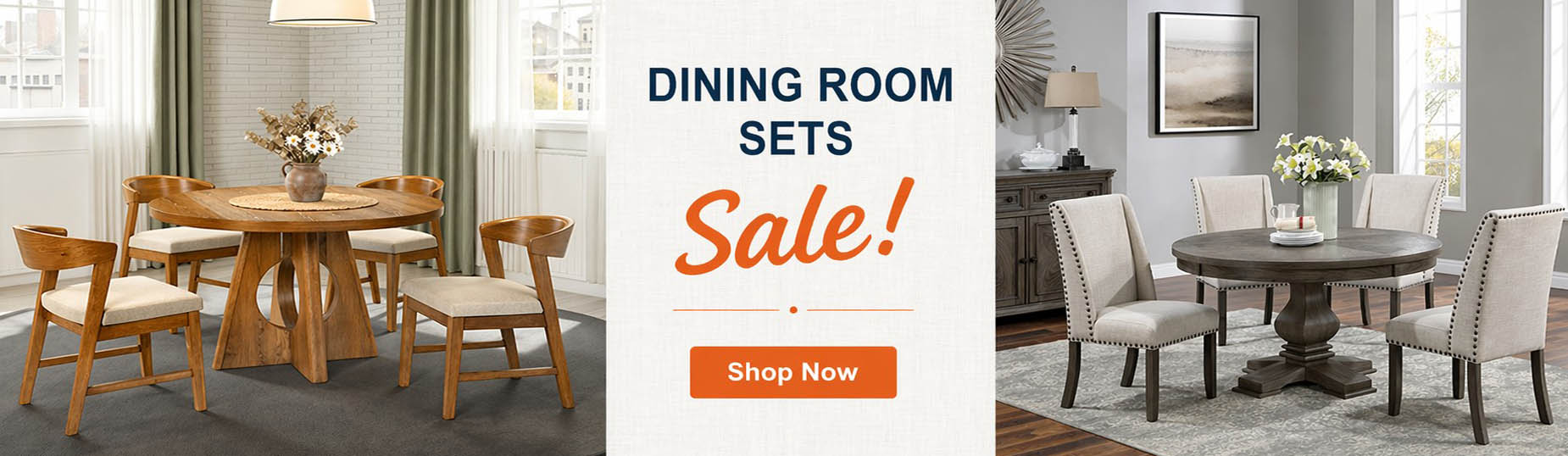 round dining tables for 4 to 6 persons