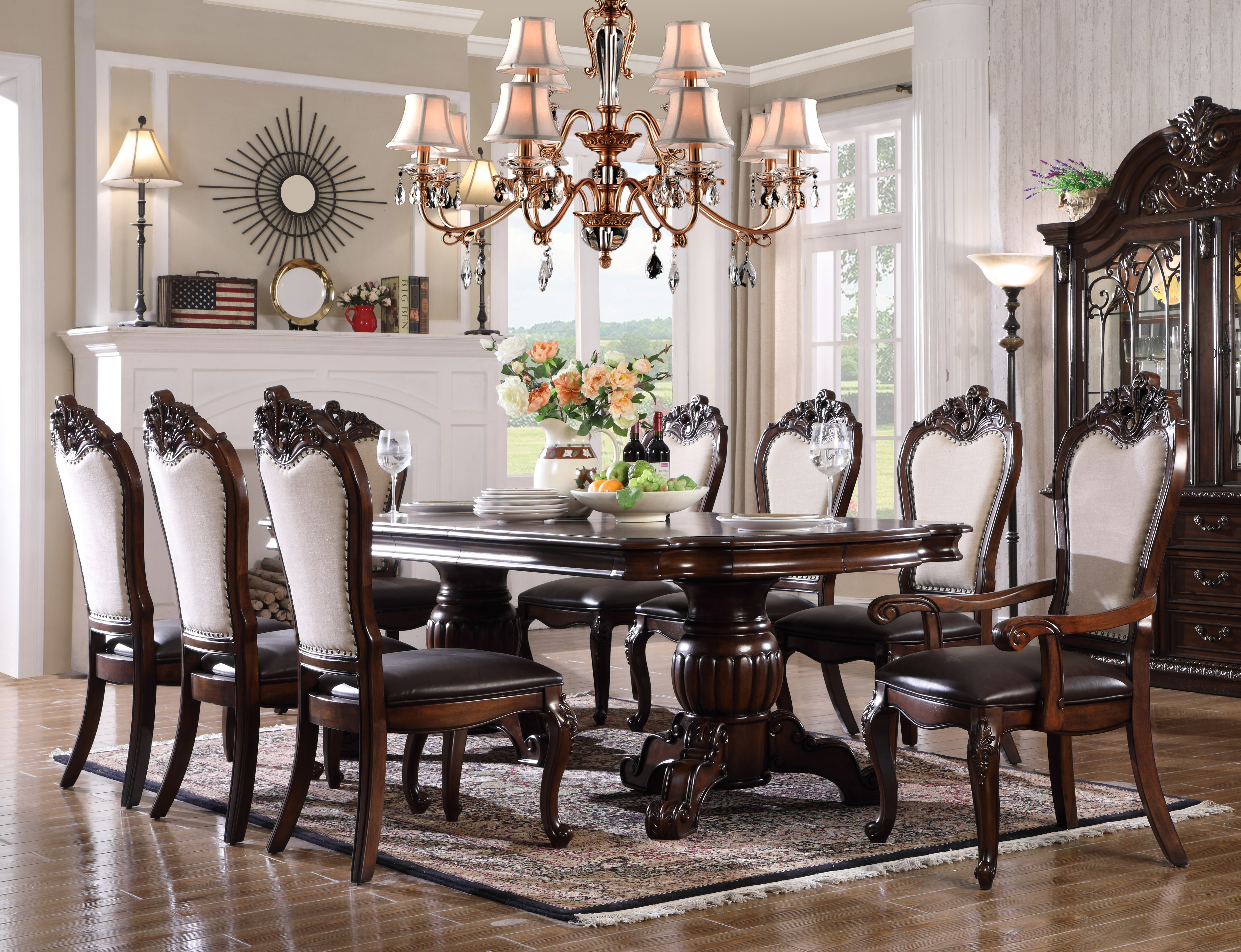 fancy formal dining room sets