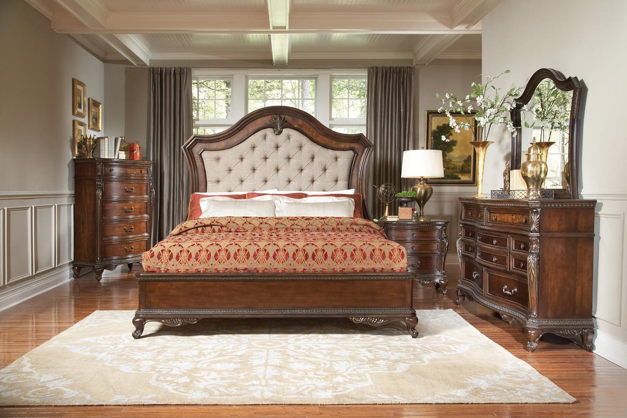 updating traditional bedroom furniture