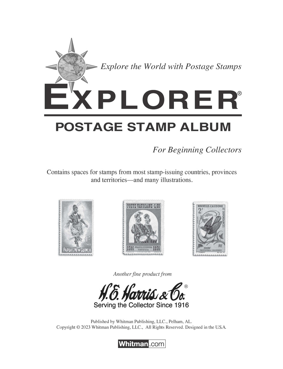 Explorer® Worldwide Beginner Postage Stamp Album