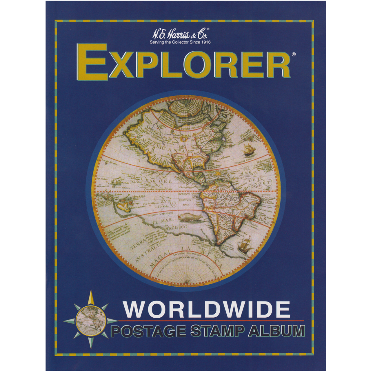 H.E. Harris & Co., Explorer Worlwide Postage Stamp Collecting Kit