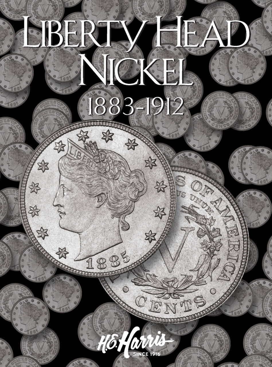 H.E. Harris® Coin Folder - Liberty Head (V) Nickels: 1883-1912
