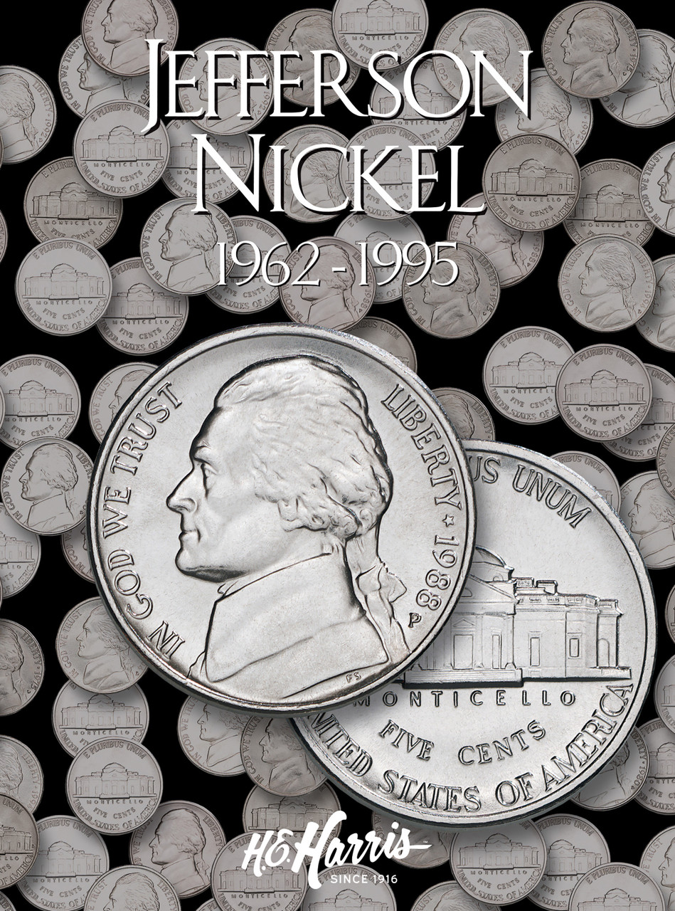 1962-1995 Jefferson Nickel Folder | Whitman Publishing