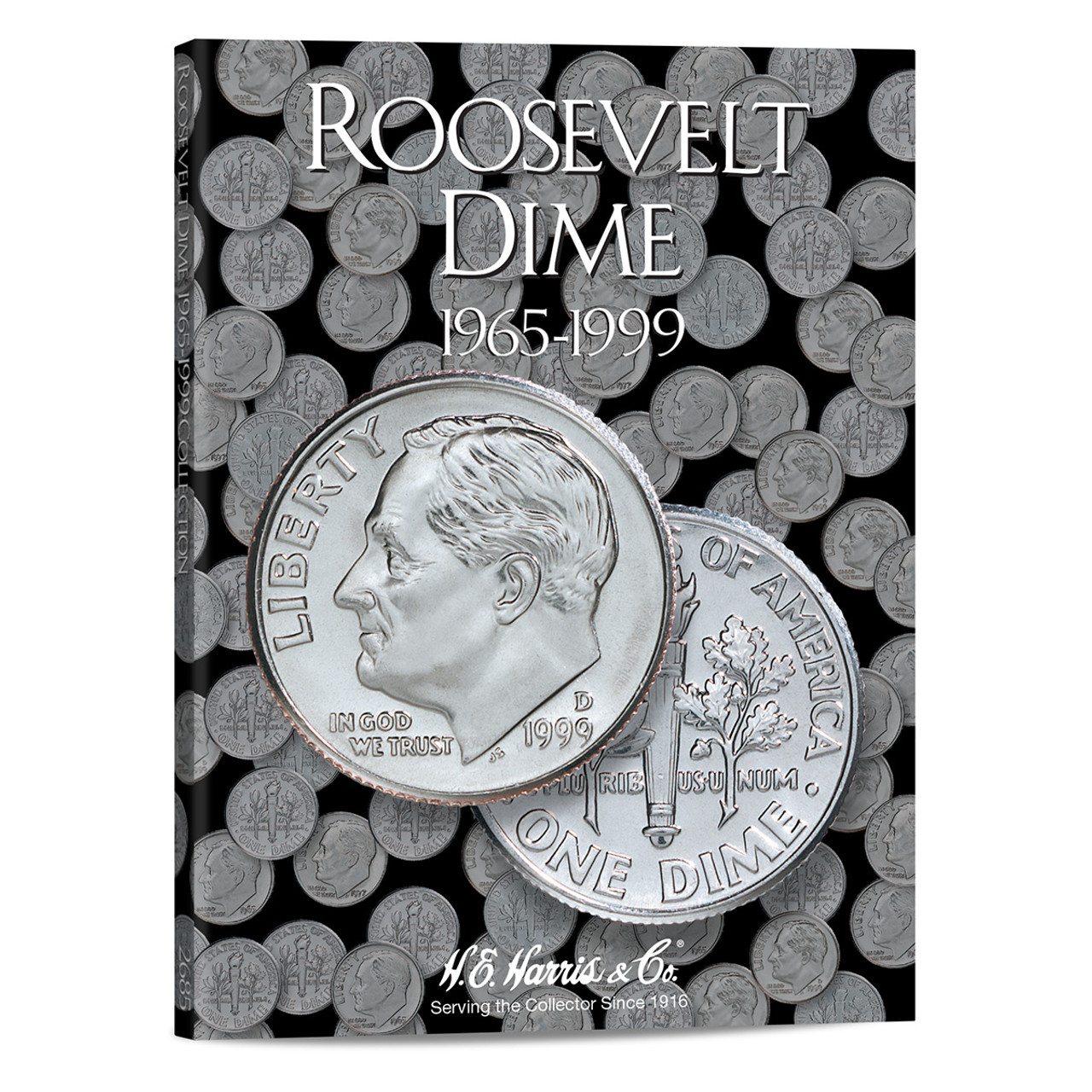 E 3 - COIN FOLDER SET H ROOSEVELT DIMES 1946- HARRIS / WHITMAN BRAND NEW 
