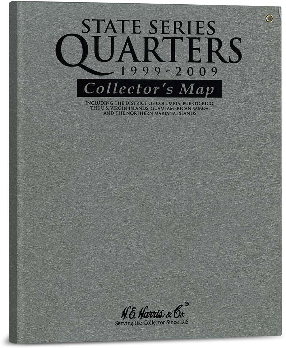 State Series Quarters Collector's Map (1999 - 2009)