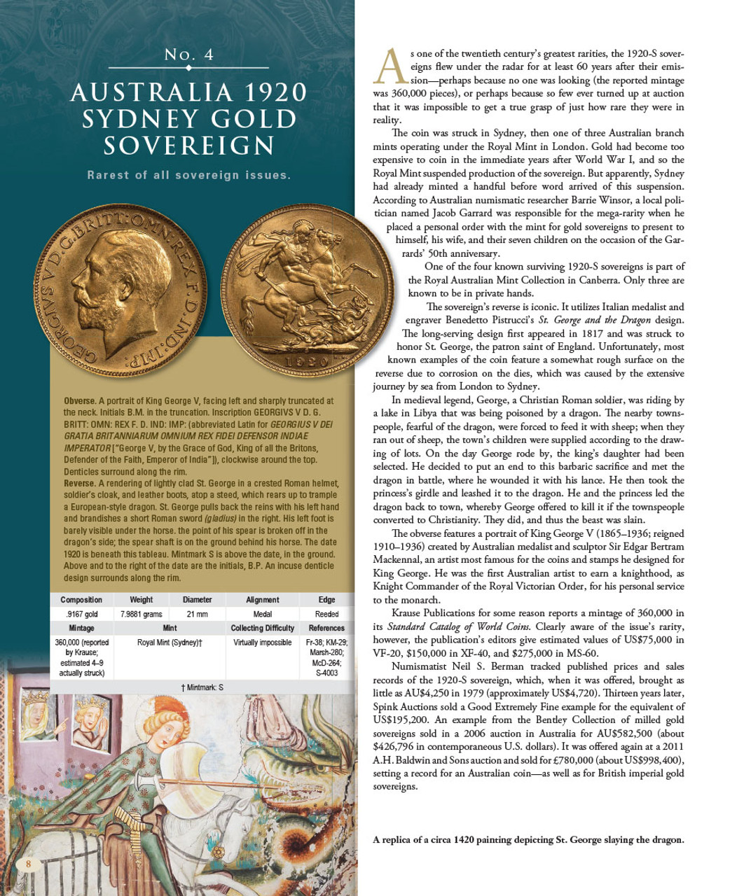 100 Greatest Modern World Coins