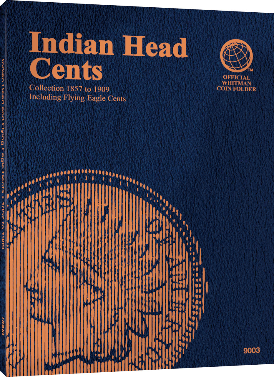 インディアンヘッドセントコレクション ウィットマンブック - 25コイン Indian-Head-Cents-1857-1909-