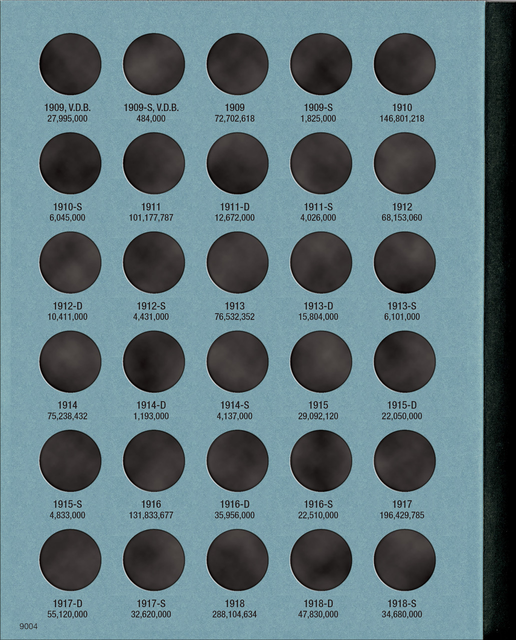 リンカーン　1〜30　30巻セット　管理番号10621 71 Coin Set 1909-1940 LINCOLN WHEAT PENNY CENT - Early Dates