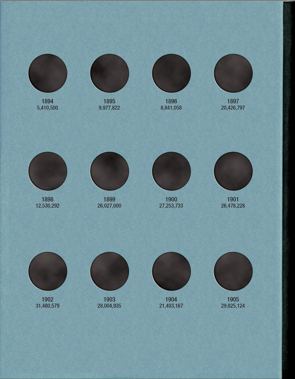 Official Whitman® Coin Folder - Liberty Head Nickels: 1883-1912