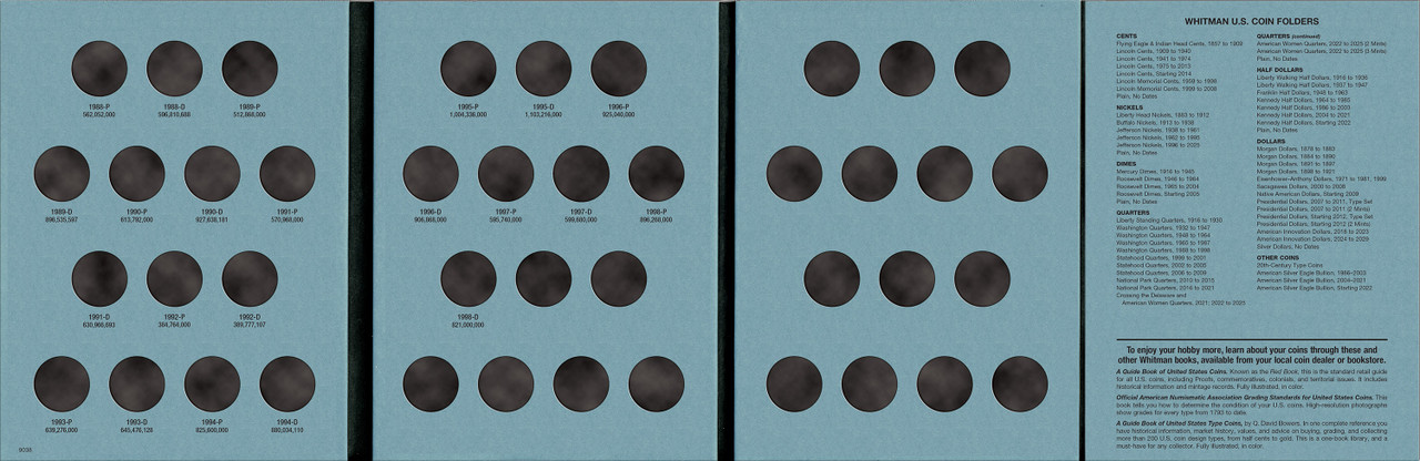 Official Whitman® Coin Folder - Washington Quarters Collection #4