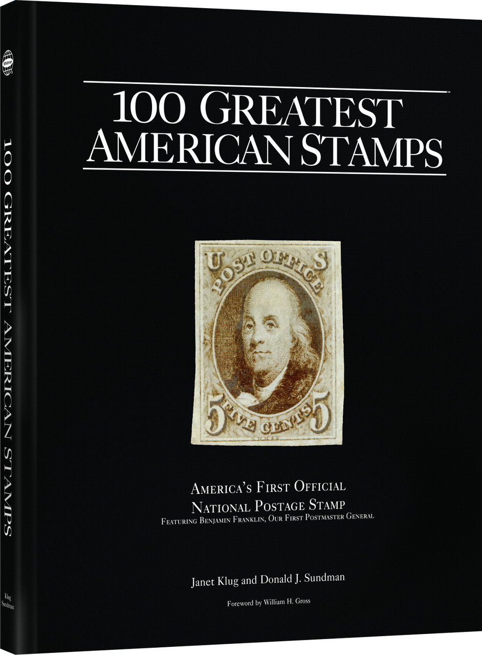 100 Greatest American Stamps Hardcover Book | Whitman Publishing