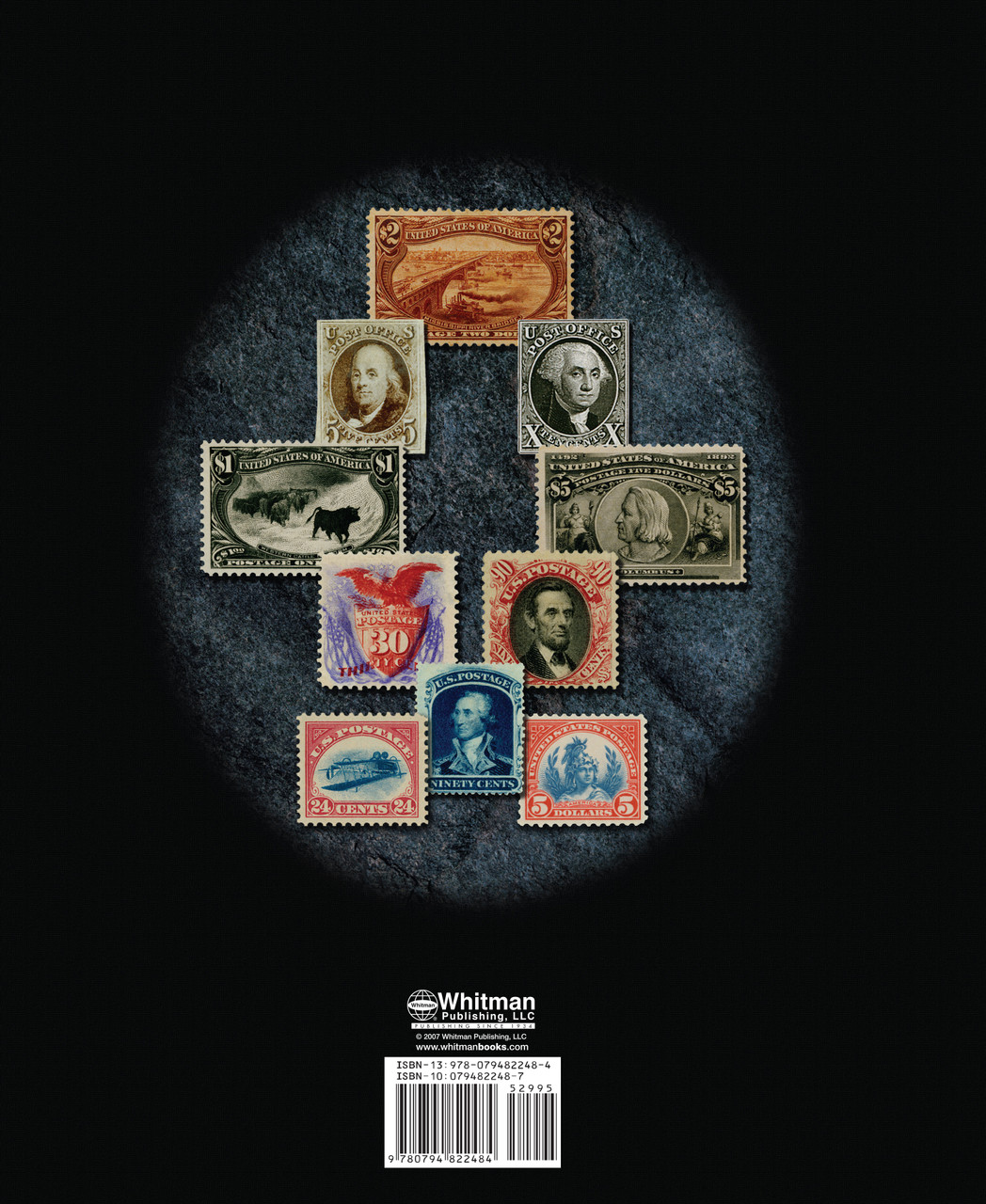 100 Greatest American Stamps Hardcover Book | Whitman Publishing