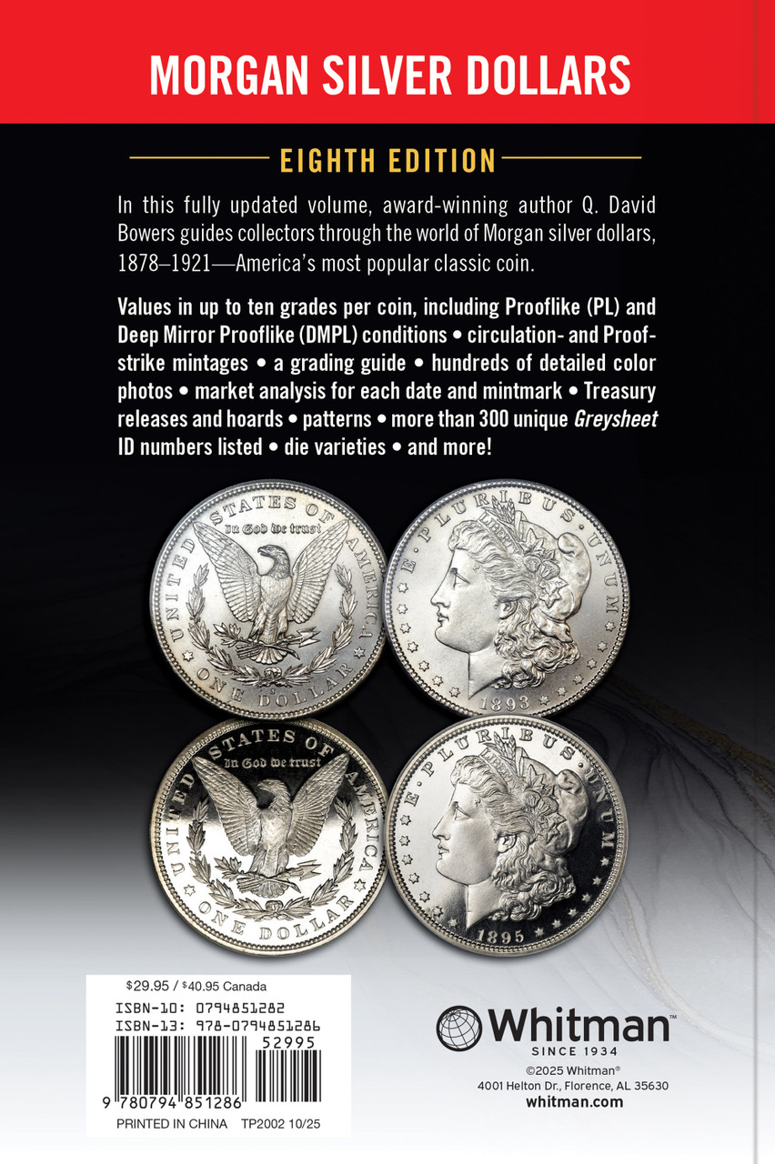 Red Book Series #1: Morgan Silver Dollars, 8th Edition - History