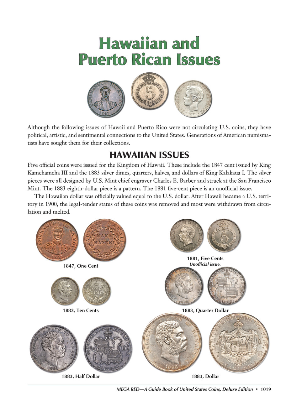 Mega Red: A Guide Book of United States Coins, Deluxe 10th Edition