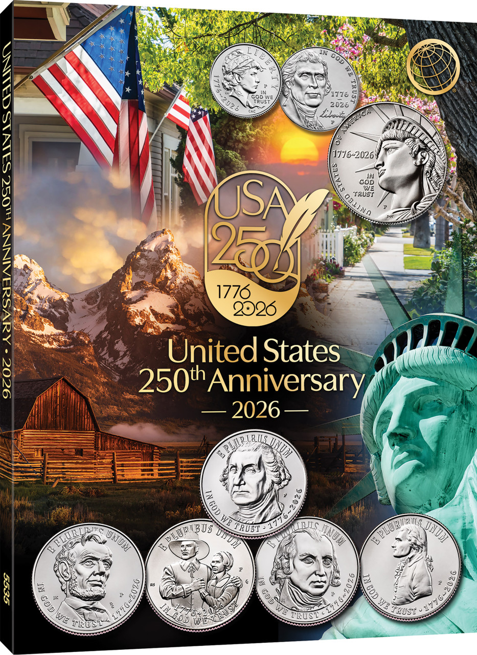 Official Whitman® Coin Folder - United States 250th Anniversary