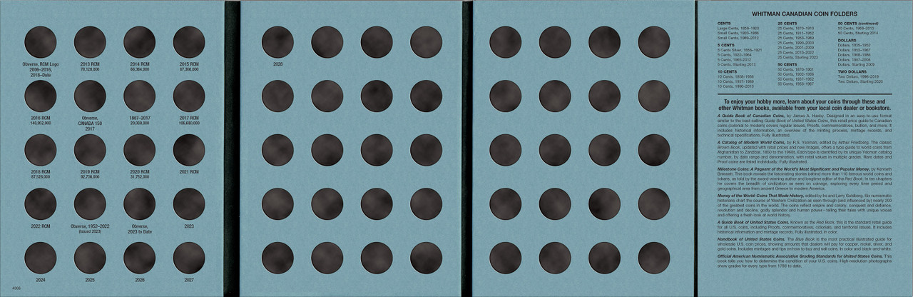 Official Whitman® Coin Folder - Canada Nickels (5 Cents