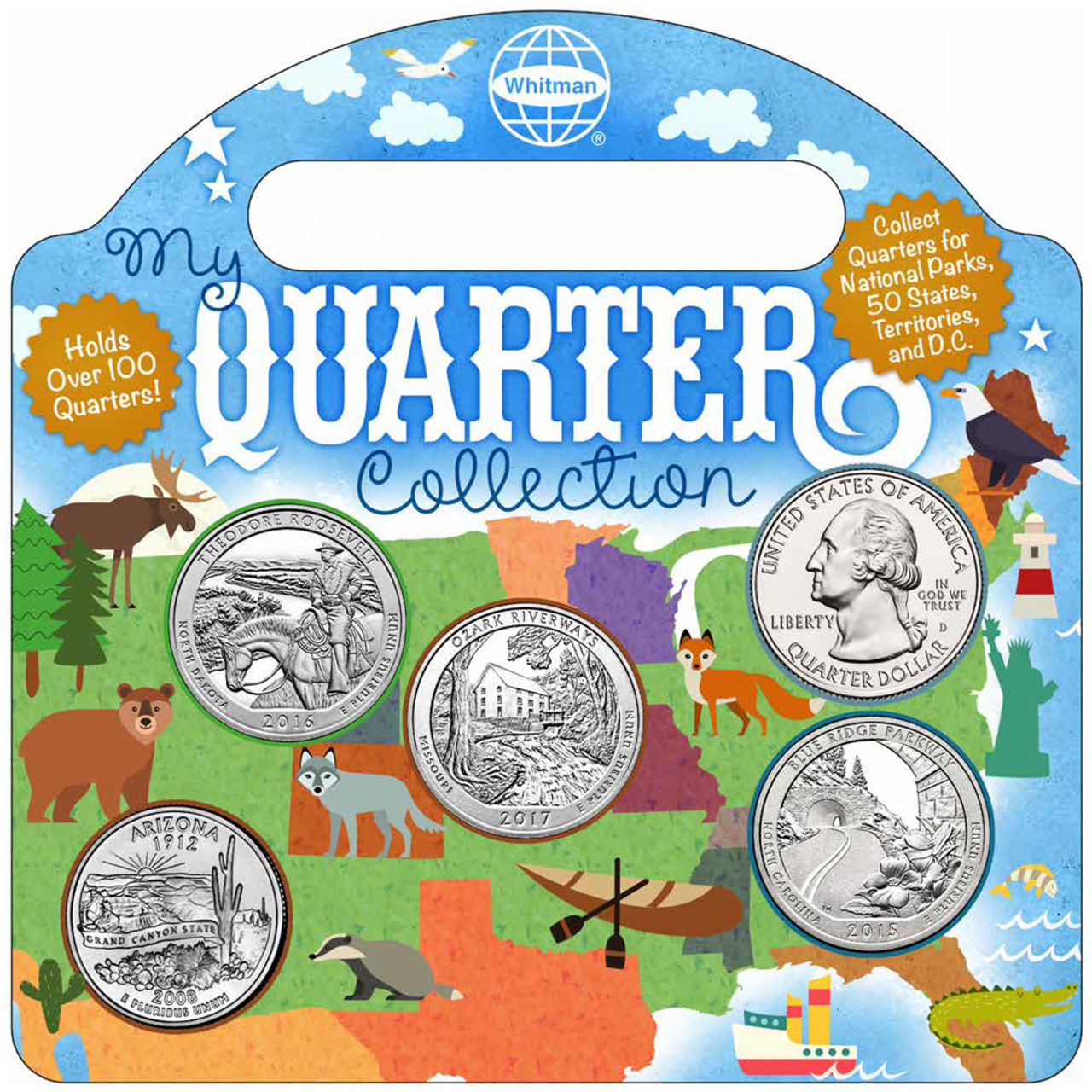 State Quarter Books: Coin Collecting Supplies