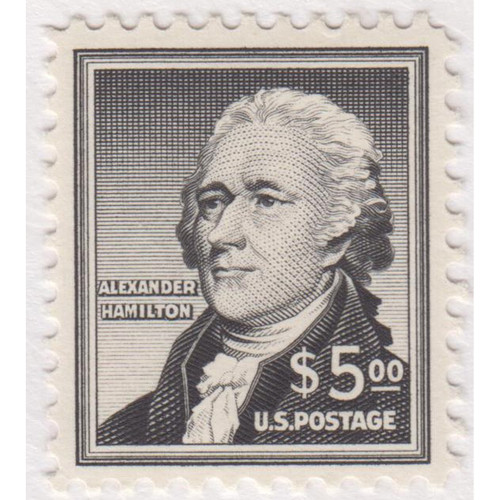 1893 50¢ Columbian Slate Blue, FVF Never Hinged, Certificate