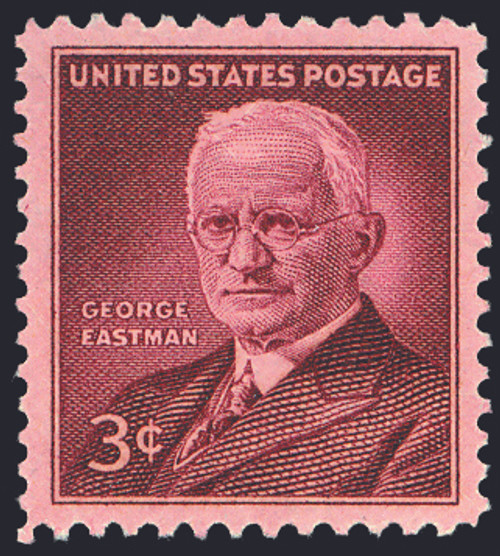 1954 3¢ George Eastman Mint Single