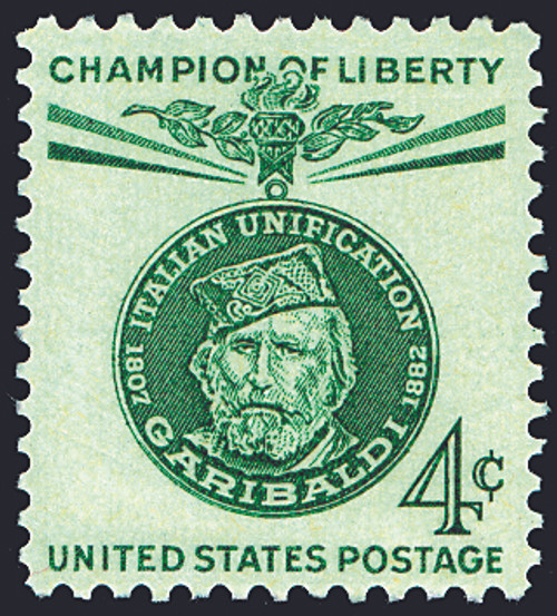 1960 4¢ Giuseppe Garibaldi Mint Single