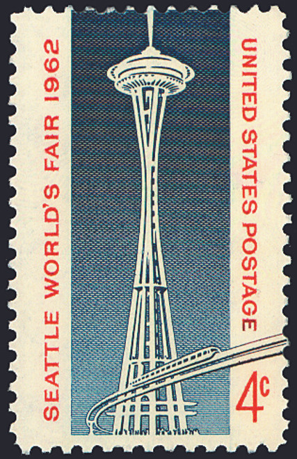 1962 4¢ Seattle World's Fair Mint Single