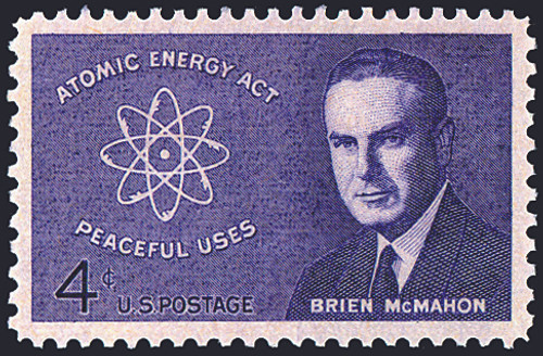 1962 4¢ Brien McMahon Mint Single
