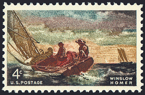 1962 4¢ Winslow Homer Mint Single