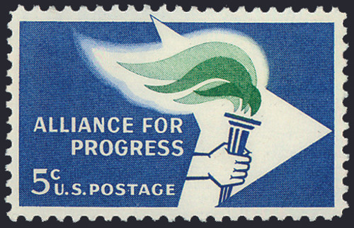 1963 5¢ Alliance for Progress Mint Single