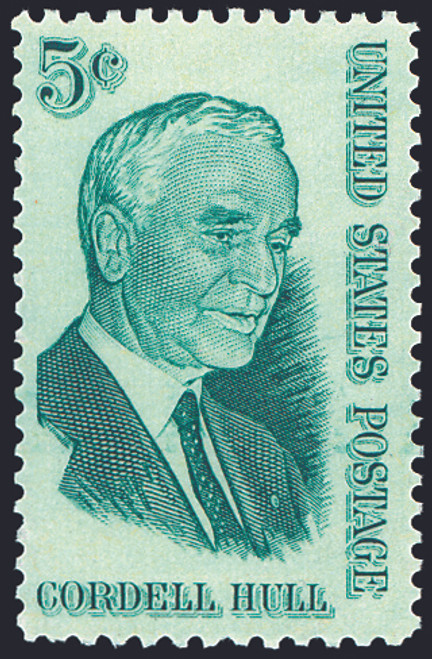 1963 5¢ Cordell Hull Mint Single