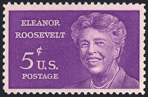1963 5¢ Eleanor Roosevelt Mint Single