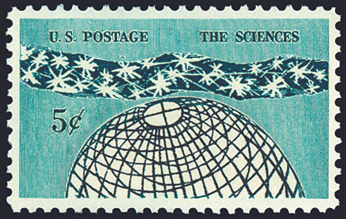 1963 5¢ The Sciences Mint Single