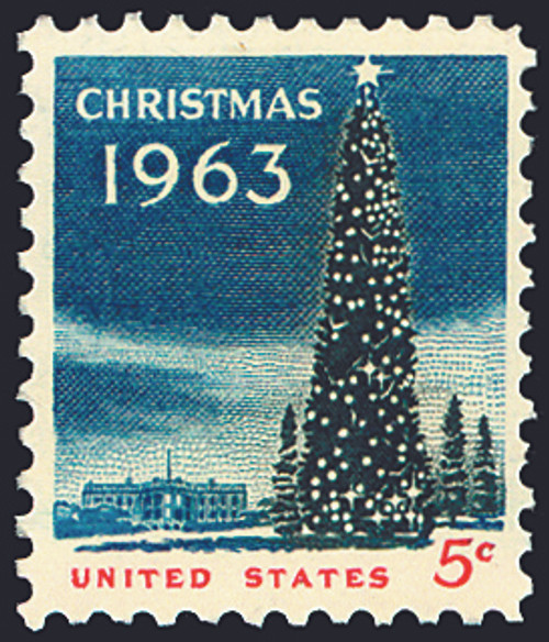 1963 5¢ Christmas Mint Single