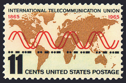 1965 5¢ Telecommunications Mint Single