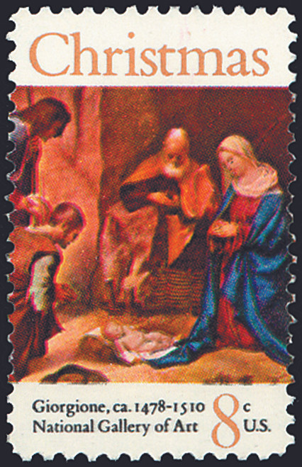 1971 8¢ Christmas Nativity Mint Single