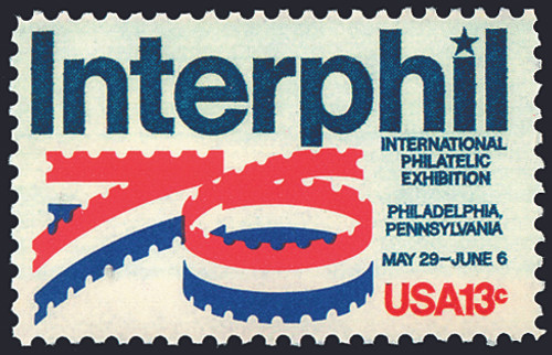 1976 13¢ Interphil Mint Single