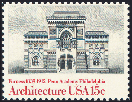 1980 15¢ Penn Academy Mint Single