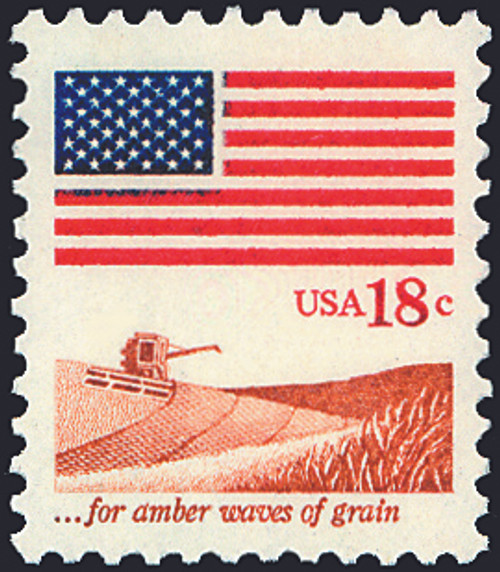 1981 18¢ "Waves of Grain" Mint Single