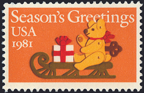 1981 20¢ Christmas Toy Mint Single