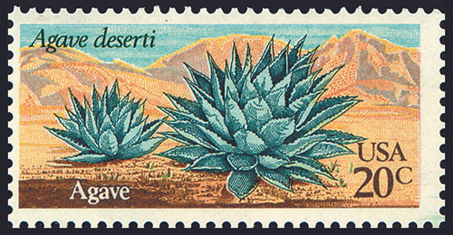 1981 20¢ Agave Mint Single