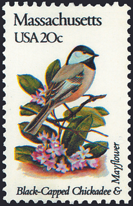 1982 20¢ Massachusetts Mint Single