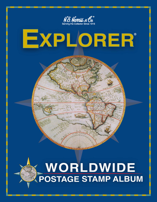 Explorer® Worldwide Beginner Postage Stamp Album